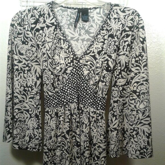 San Tropez West Tie Back Blouse Size: S - Picture 1 of 14